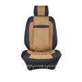 Car Seat Cover 3D Shape with Four Season Leatherette-Red Brown
